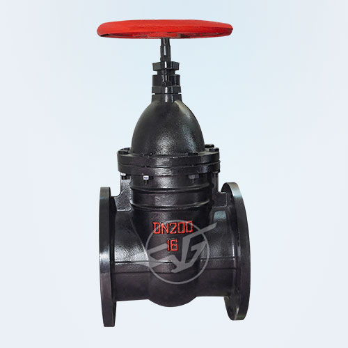 Dark rod soft seal gate valve